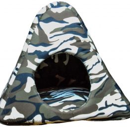 Green Camouflage Triangle Hide-away
